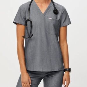 Figs scrub top technical collection grey XXS